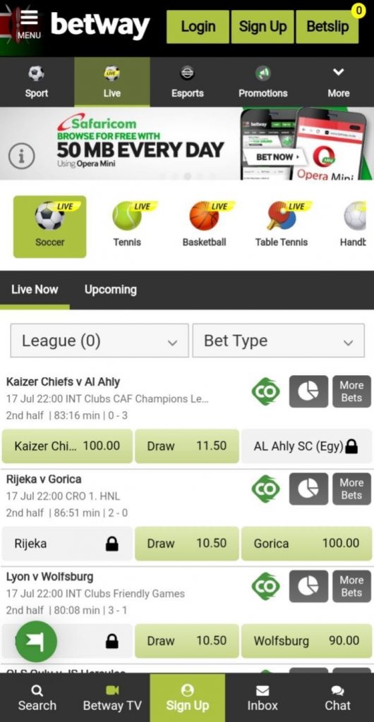 Betway Live